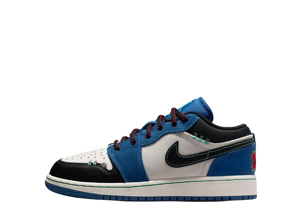 Nike GS Air Jordan 1 Low SE "Blue/Black"