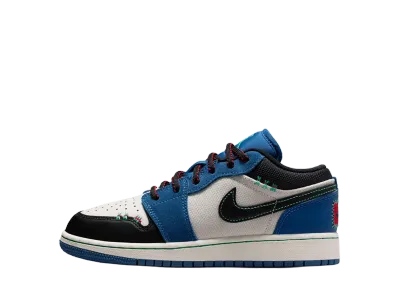 Nike GS Air Jordan 1 Low SE "Blue/Black"