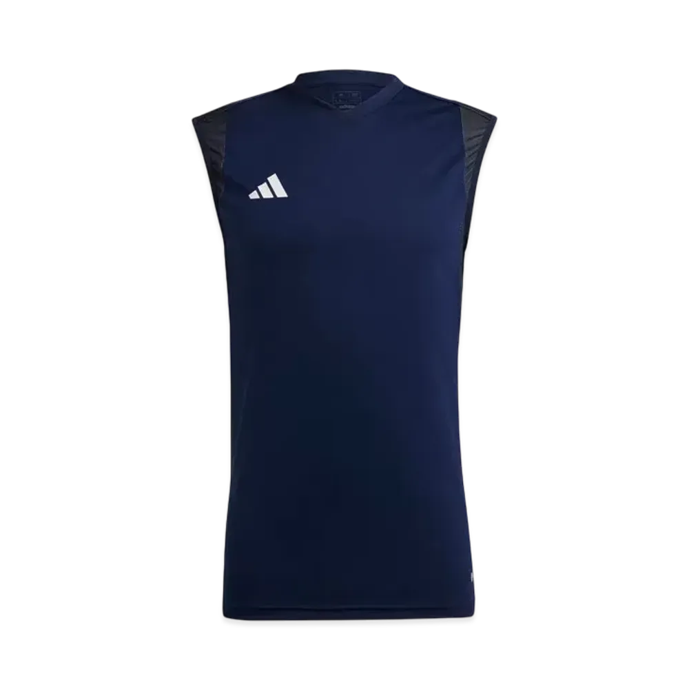 adidas Tiro 23 Competition Sleeveless Jersey "Team Navy Blue 2/White"