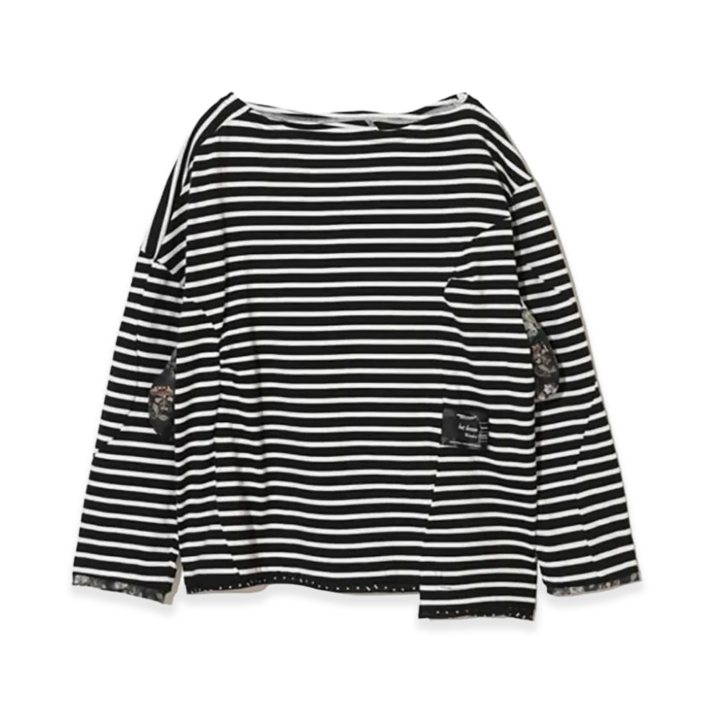 UNDERCOVER Cotton Long Sleeve T-shirt "Blk Border"