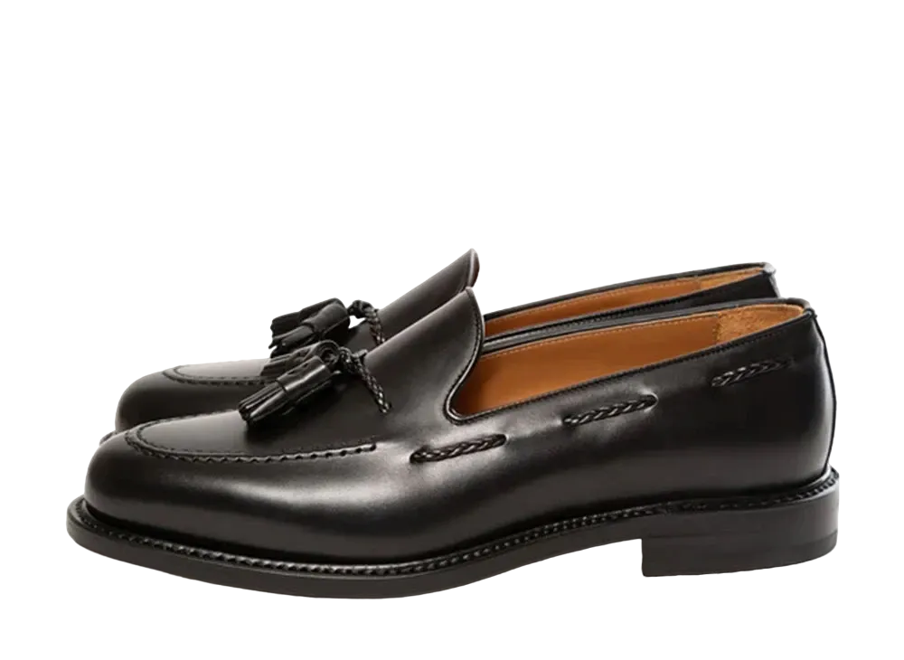 Berwick Tassel Loafer HO8 Box Calf "Black" 4340BCJRBK