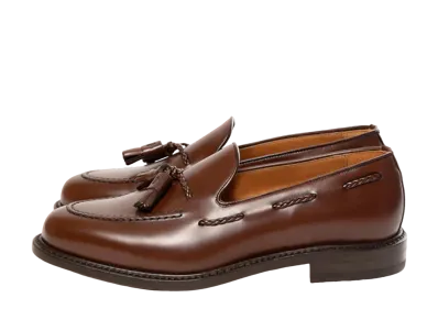 Berwick Tassel Loafer HO8 Box Calf "Light Brown" 4340BCJRLB