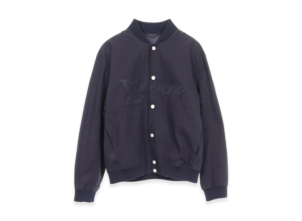 ルイヴィトン エンブロイダードコットンボンバージャケット "ネイビー" RM242MM JPG HRB15E