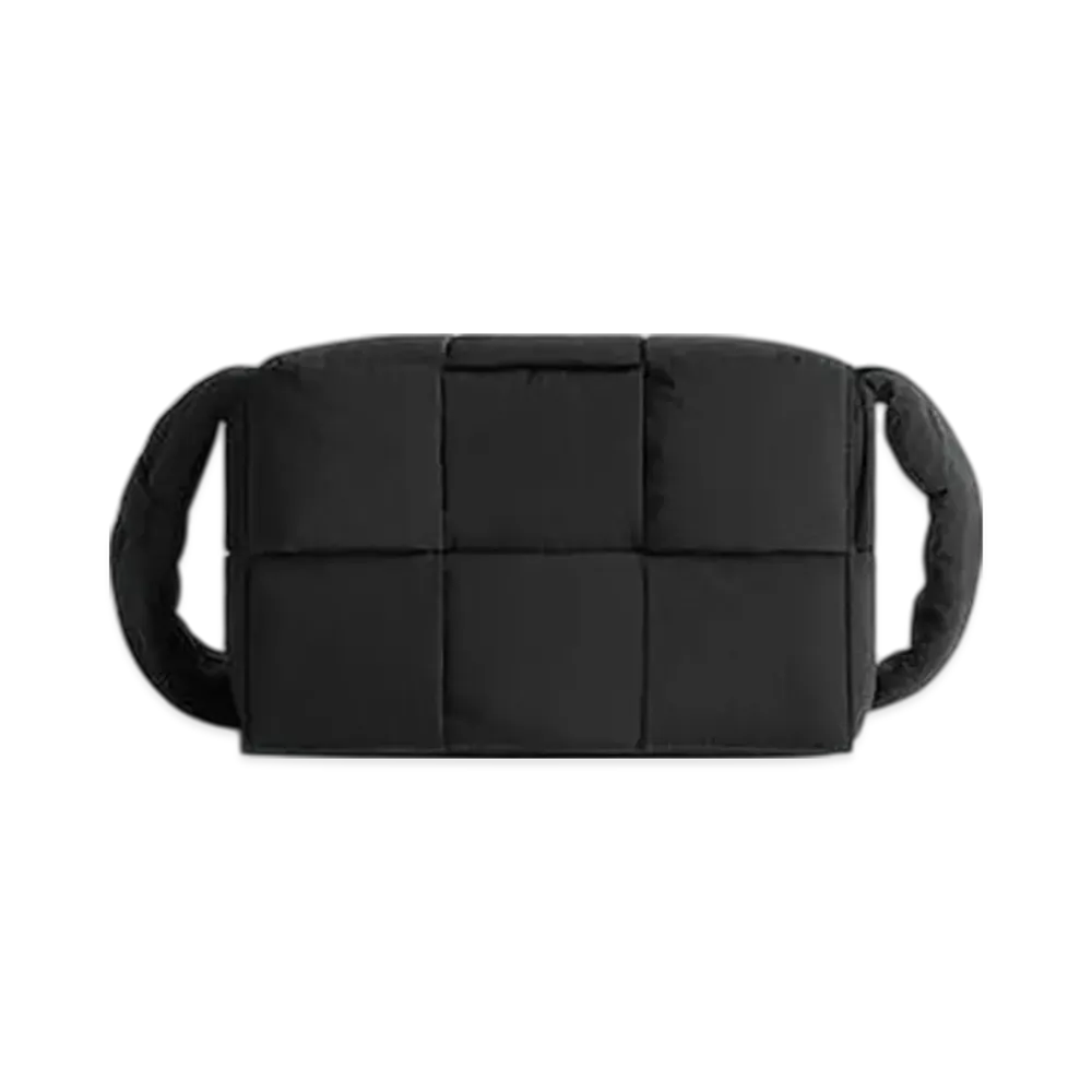 Bottega Veneta Small Padded Tech Cassette "Black/Parakeet"