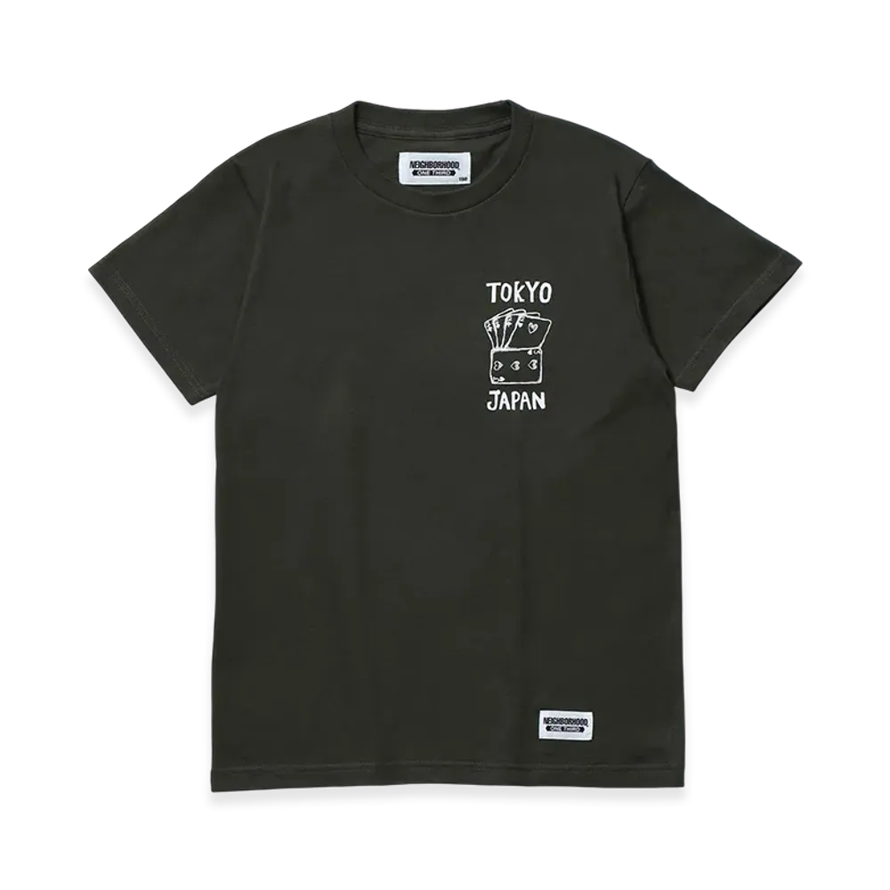 NEIGHBORHOOD One Third Kids OT. Tee SS-8 "Olive Drab"