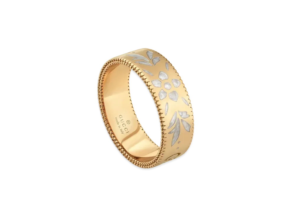 GUCCI Icon Series Gold Ring "Gold"