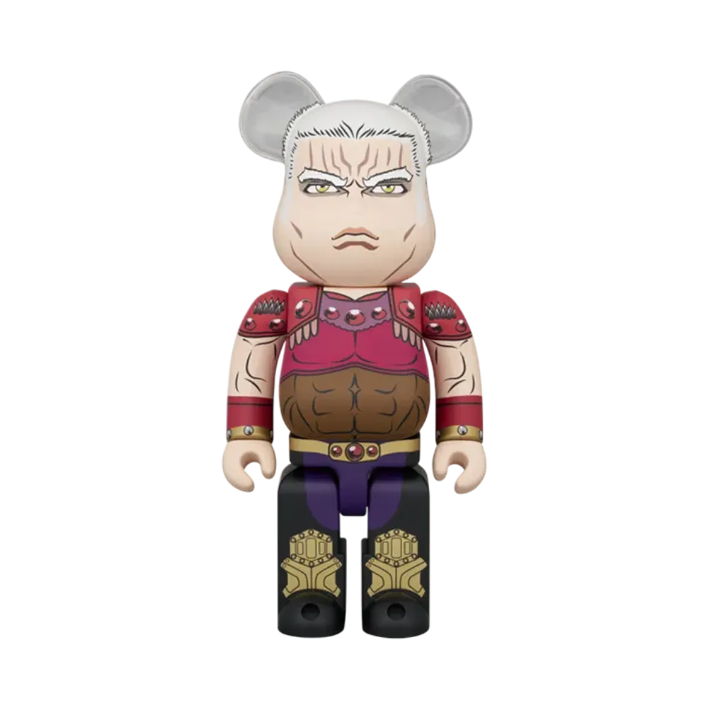 MEDICOM TOY "BEARBRICK" -Fist of the North Star- Raoh 400%