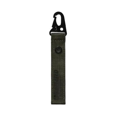 UNDEFEATED Ripstop Strap Keychain "Olive"