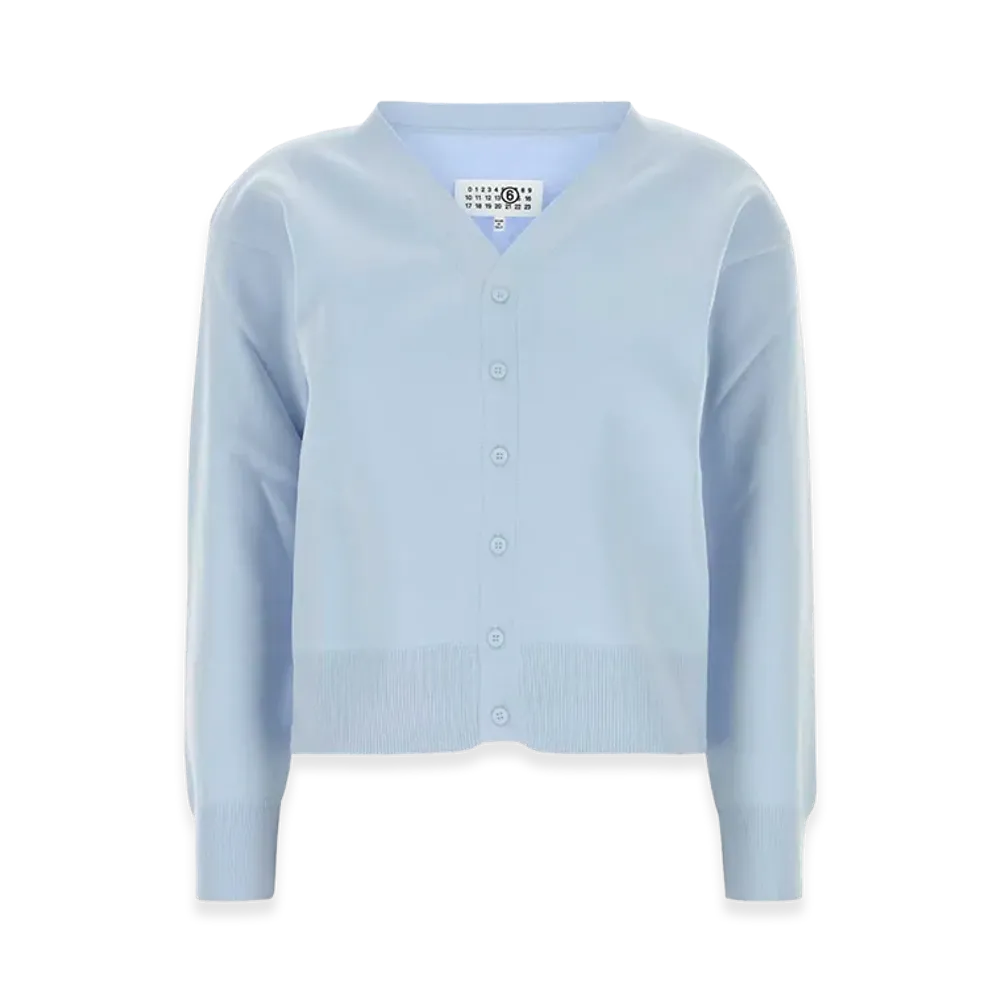 MM6 Maison Margiela Women's Cardigan "Blue"