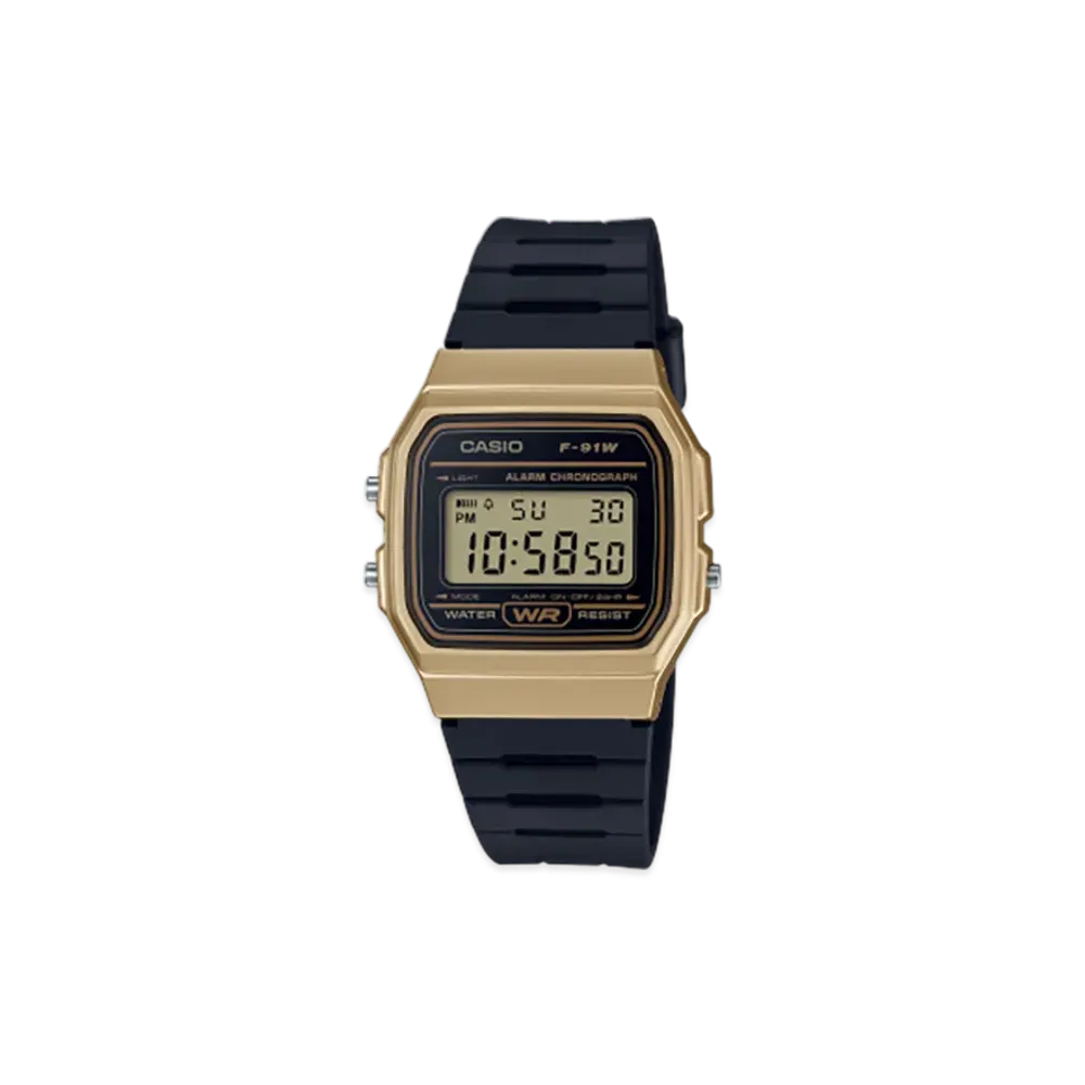 Casio Collection F-91WM-9AJH "Gold"