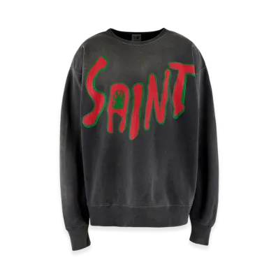 SAINT Mxxxxxx MX6 Crewneck Sweat "Black"
