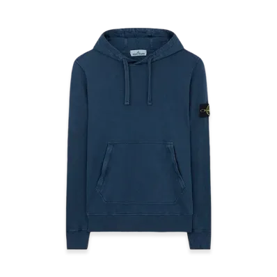 Stone Island 64960 T.CO+OLD Hooded Sweatshirt - 20SS "Dark Blue"