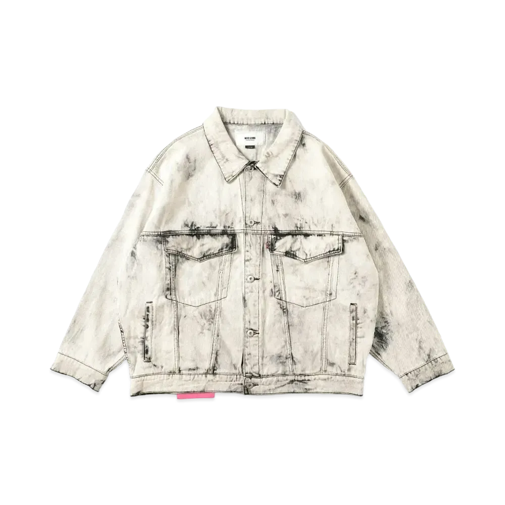 MFC STORE x UPD'T Denim Jacket "White"