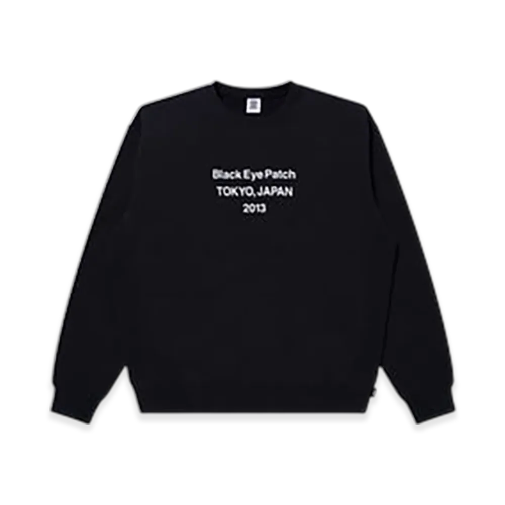 BlackEyePatch Brand Origin Crew Sweat "Black"