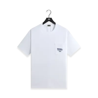 Kith x Back to the Future Blueprint Standard Crispy Pocket Tee "White"