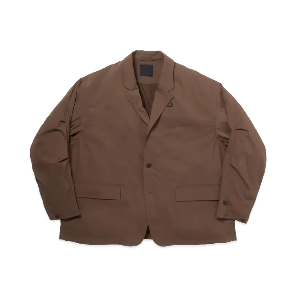 DAIWA PIER39 Women's Tech Loose 2B Jacket "Brown Gray"