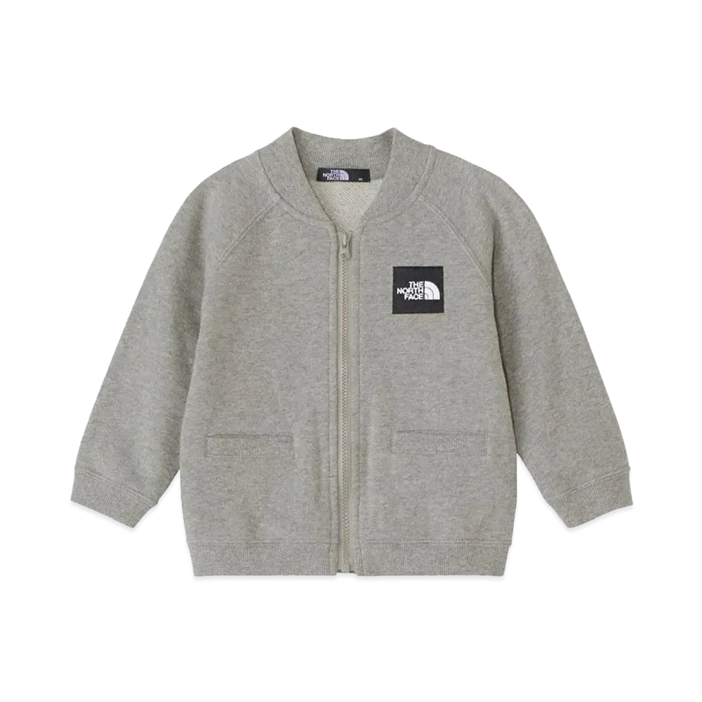 The North Face Baby Sweat Logo Jacket Baby "Mixed Gray"
