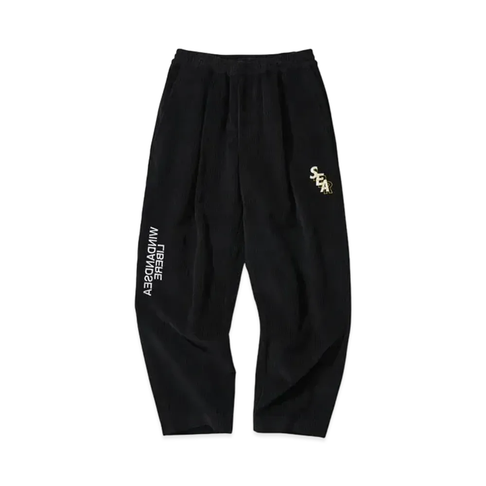 WIND AND SEA x LIBERE Wide Easy Pants "Black"