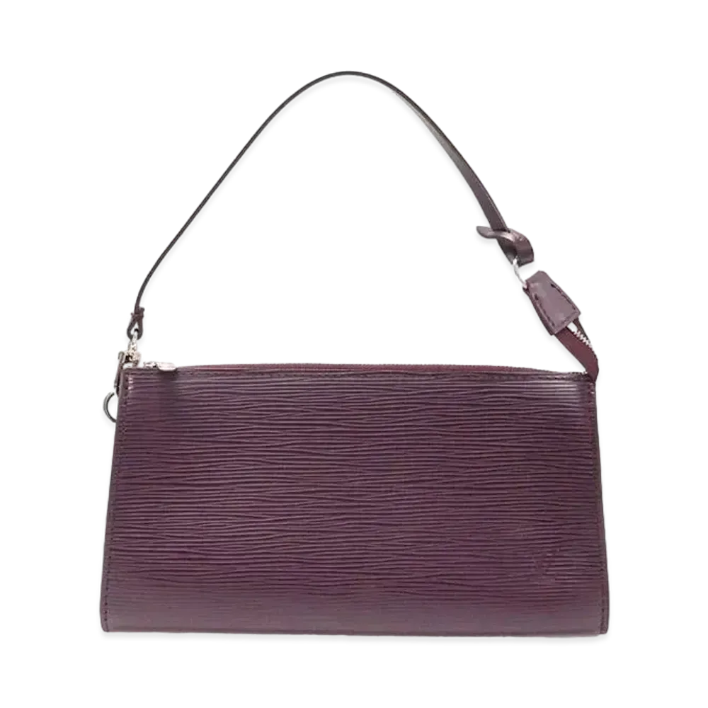 Louis Vuitton Pochette Accessoire Epi "Cassis"