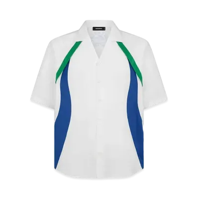 Dsquared2 Sporty Waves Notch Collar Shirt "White"
