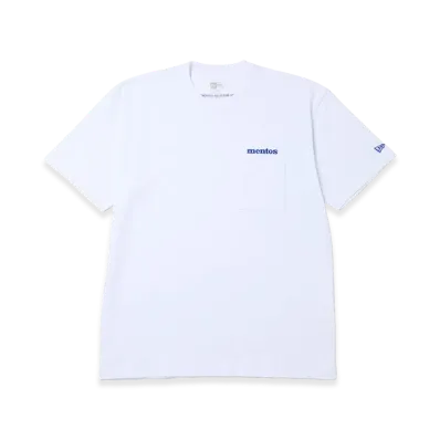 NEW ERA S/S Cotton Pocket T-Shirt mentos "White"