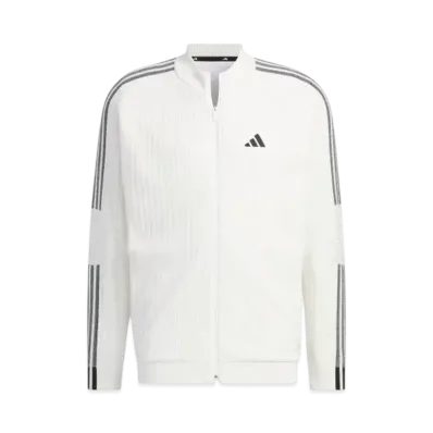 adidas 3-Stripes Windproof Long Sleeve Lining Sweater "White"