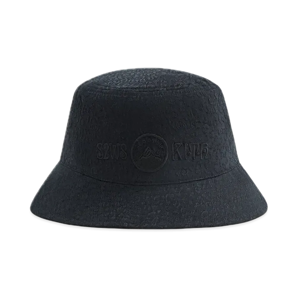 Kith x South2 West8 for Columbia Leopard Jacquard Dawson Bucket "Black"