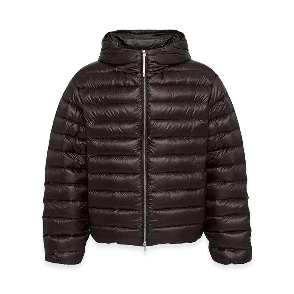 Jil Sander Technical Fabric Down Jacket "Black"