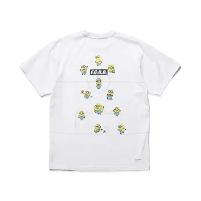 F.C.Real Bristol x Minions Team 4-3-3 T-Shirt "White"