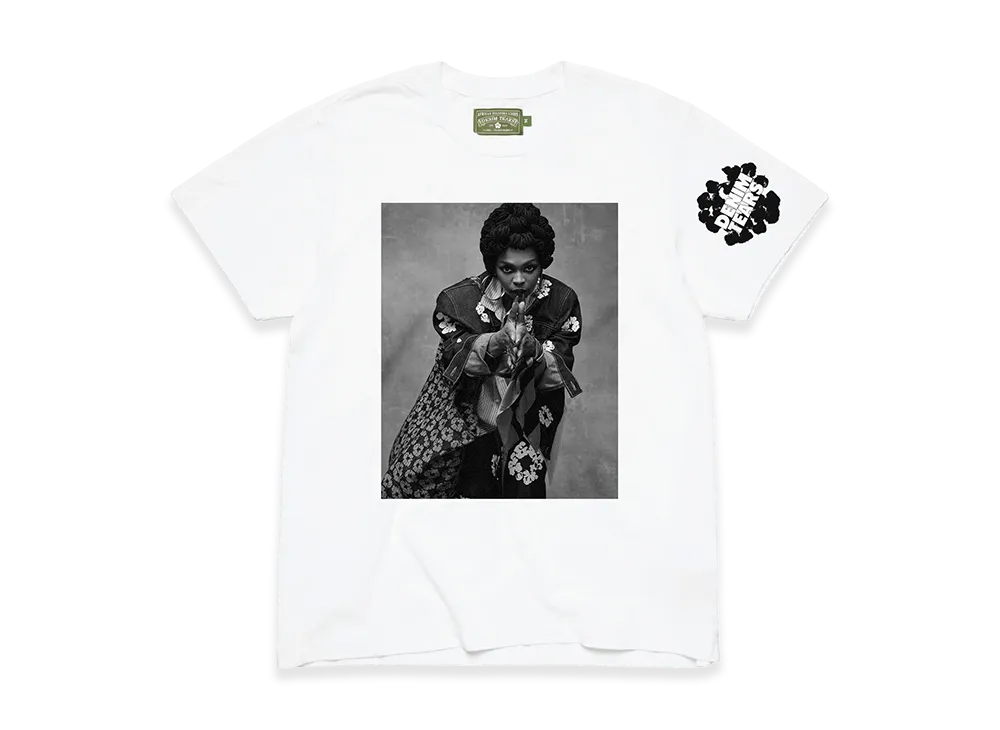 DENIM TEARS Ms. Lauryn Hill DT Photo Tee "White"