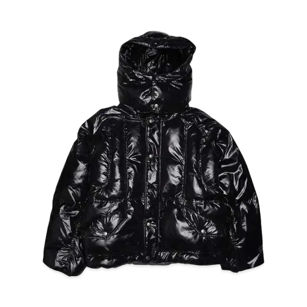 HTH two way puffy JK "BLACK x GRAY"