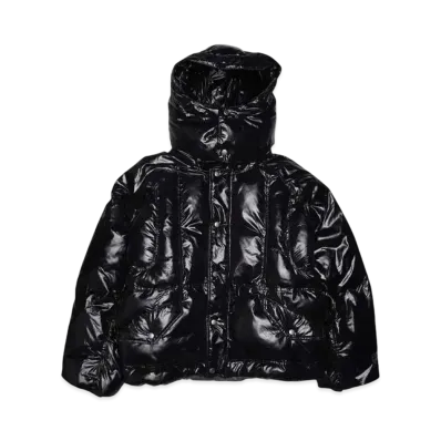 HTH two way puffy JK "BLACK x GRAY"