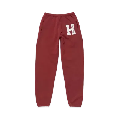 HUMAN MADE SWEAT PANTS "Cardinal"