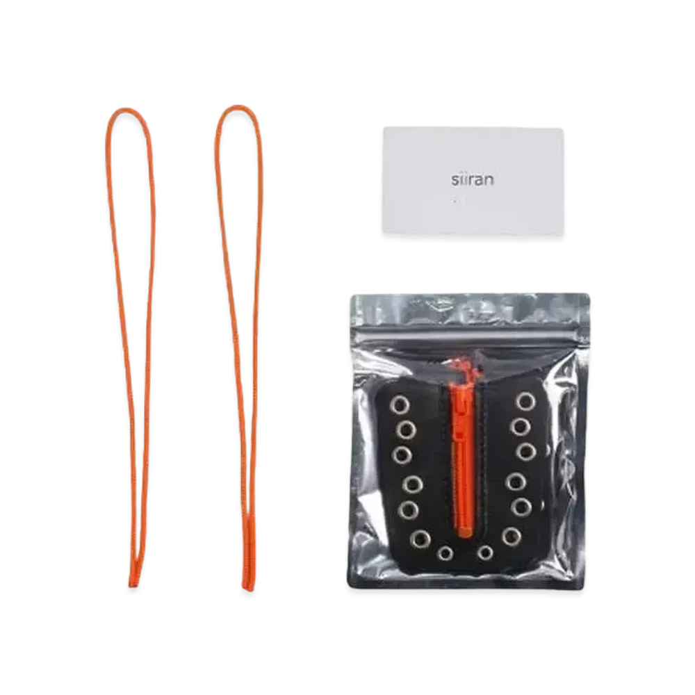 siiran Sneaker Custom Zipper Unit Drop Orange czaf02do "BLACK/ORANGE"