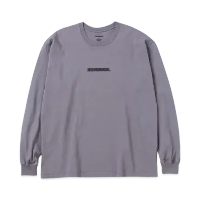 NEIGHBORHOOD NH . Tee LS-3 "Gray"