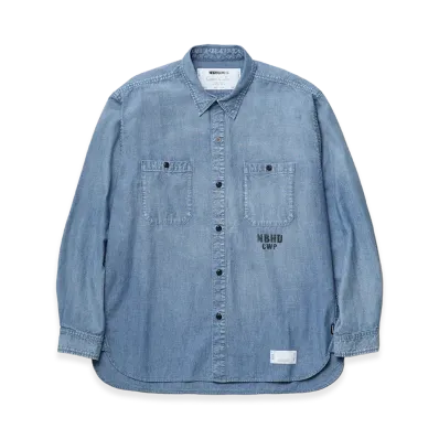 NEIGHBORHOOD Chambray Shirt LS "Indigo"