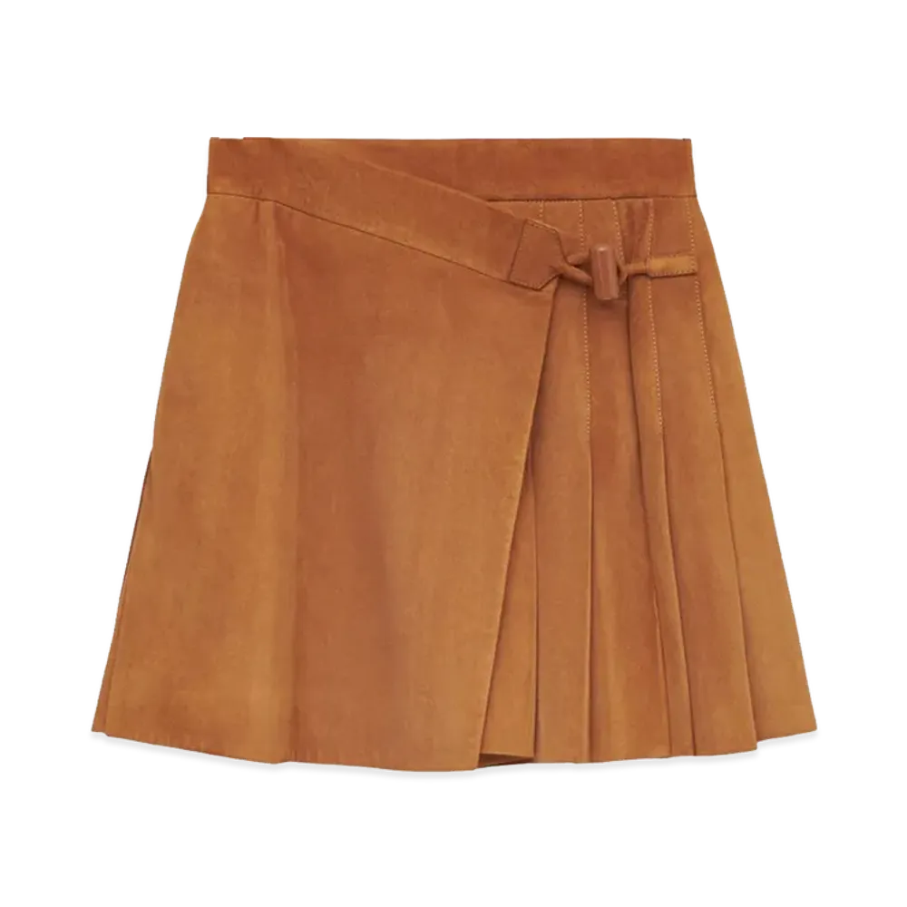 LOEWE Women's Skirts "Brown"