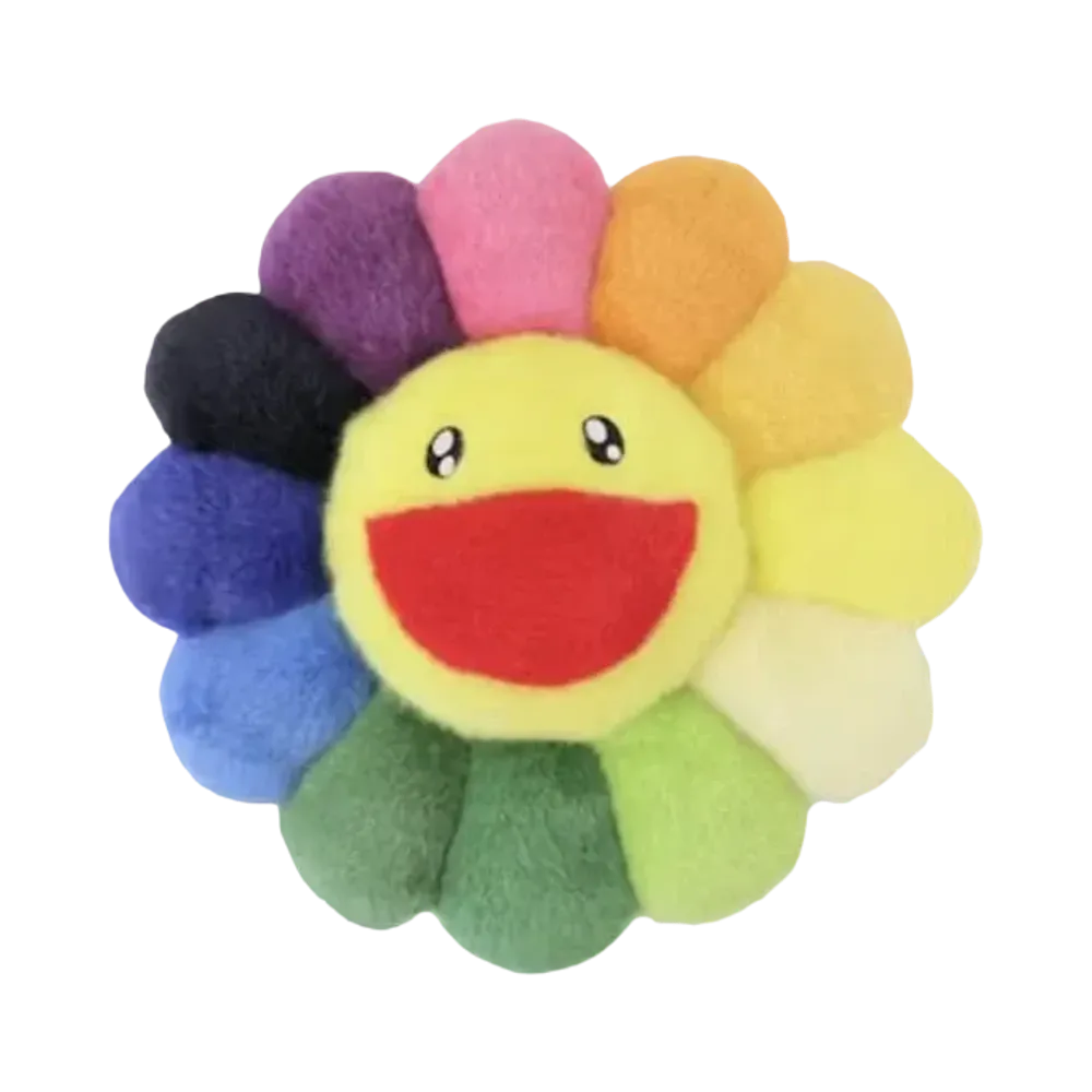 カイカイキキ『村上隆』お花クッション / レインボー (30cm)の