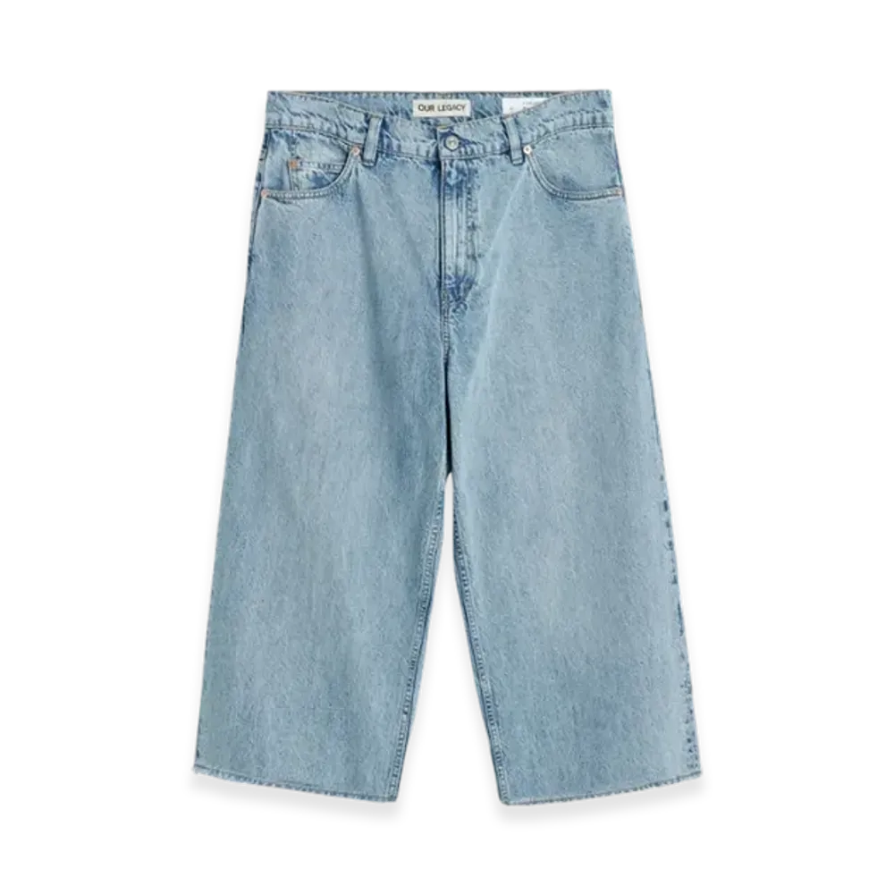 OUR LEGACY Capri Cut "Wash Denim"