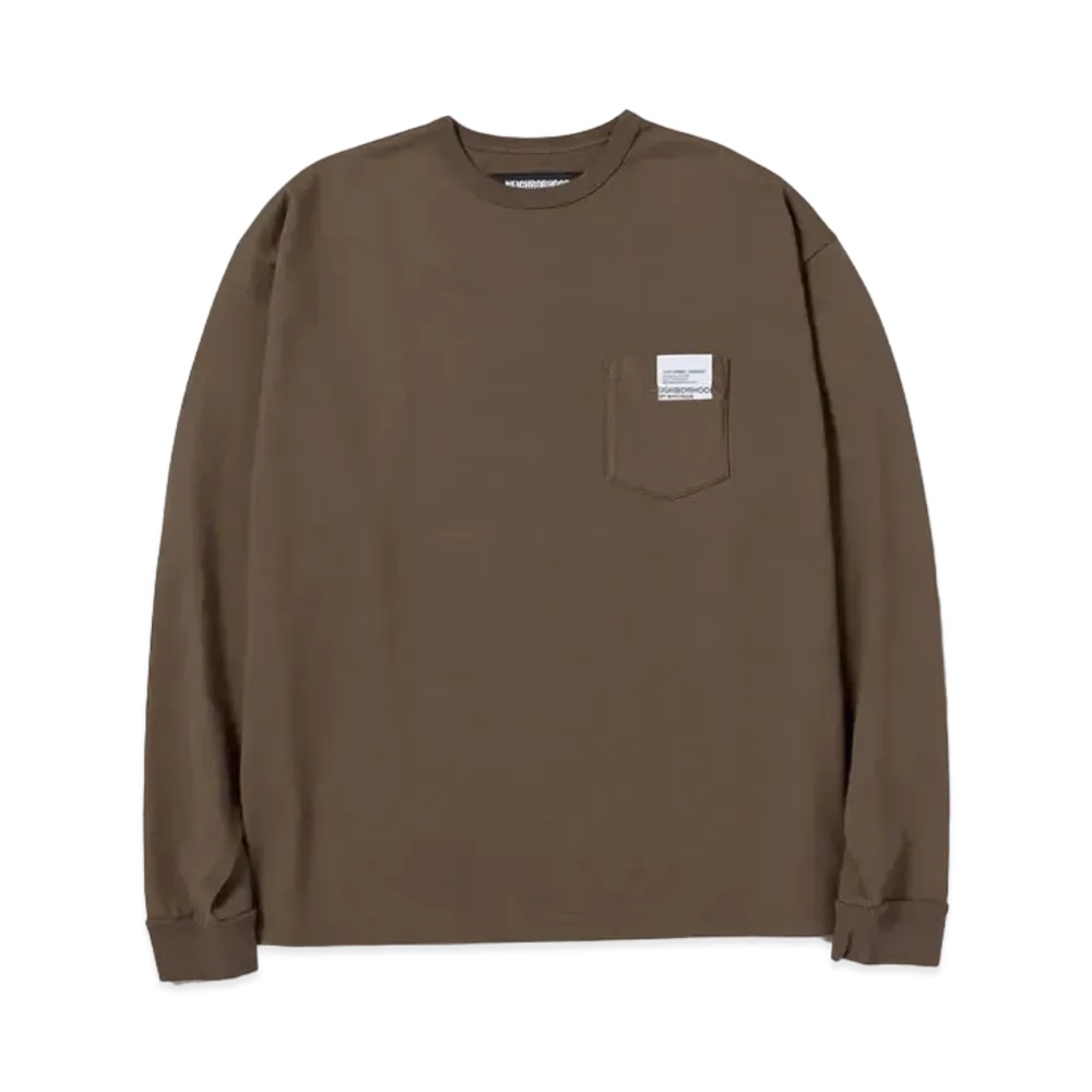 NEIGHBORHOOD Classic-P Crewneck LS "Olive Drab"