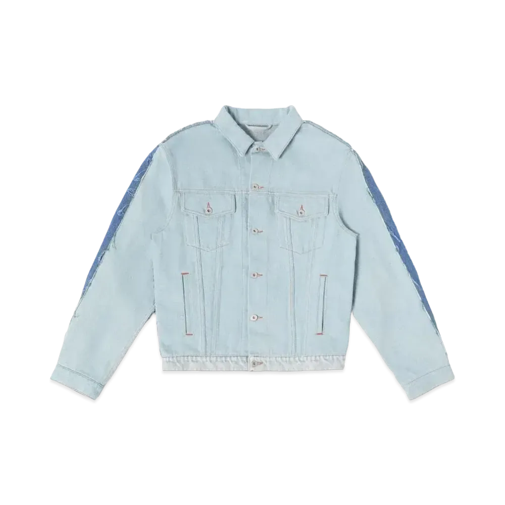 HERON PRESTON Washed Insideout Reg Jkt "Indigo"