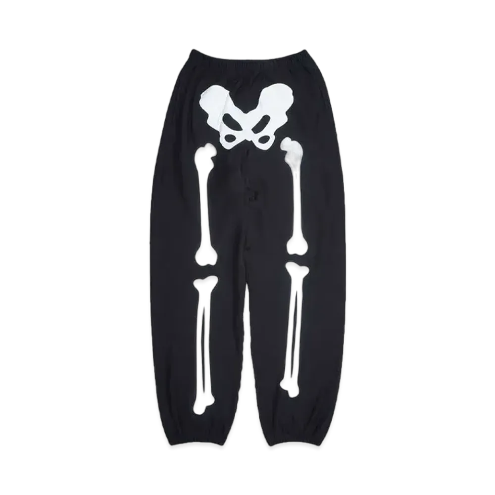 TAKAHIROMIYASHITATheSoloist. jogger pant.(bone type01) / "black x white"