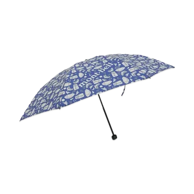 mont-bell Printed Trekking Umbrella 55 "Blue"