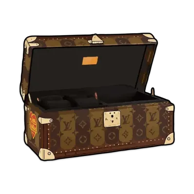 Louis Vuitton x NIGO COFFRET ACCESSOIRES "Brown"