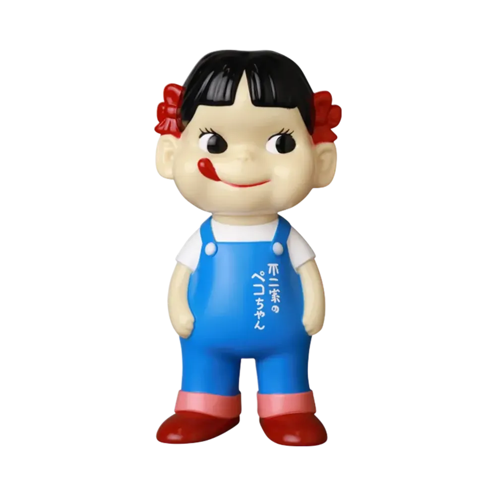MEDICOM TOY "Fujiya Sofvi Collection" Peko-Chan (The Overall Girl)