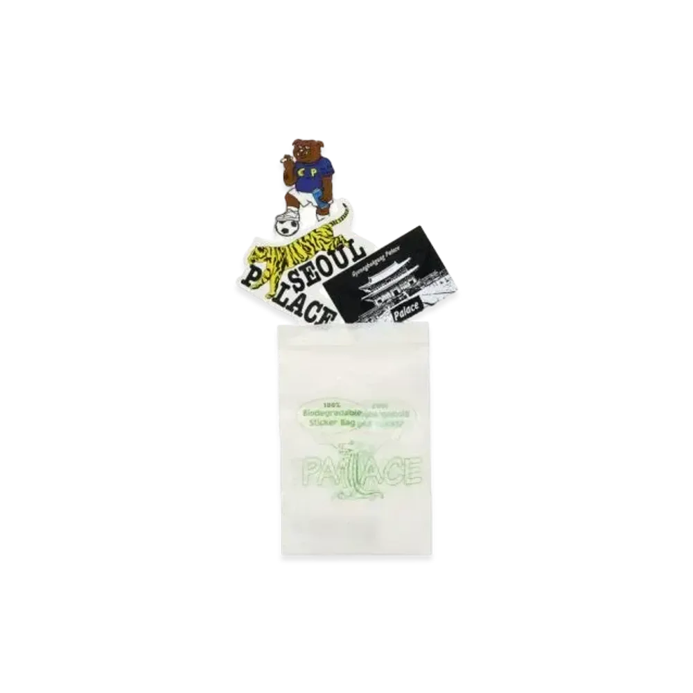 PALACE Seoul Exclusive Bits Sticker Pack "Multi"