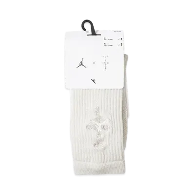 Nike Jordan x Travis Scott Everyday Cushion Crew Socks "White"