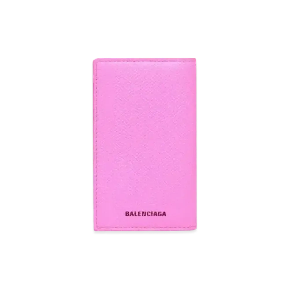 BALENCIAGA Neon Ville Key Bag "Pink"