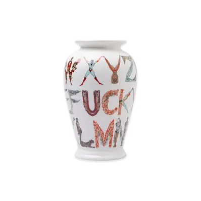Supreme Alphabet Vase "White"