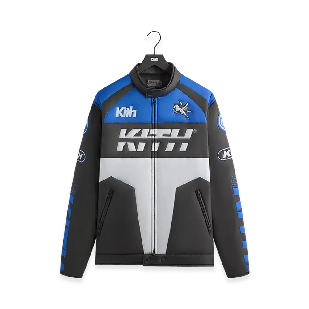 Kith Moto Full Zip Brixton Jacket "Cyclone"